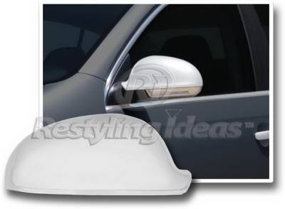 Restyling Ideas - Volkswagen Rabbit Restyling Ideas Mirror Cover - Chrome ABS - 67343