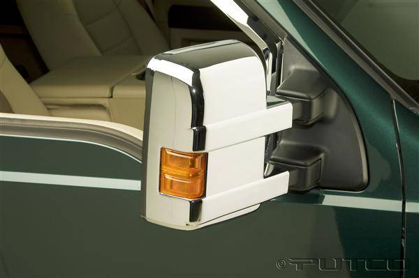 Putco - Ford F250 Superduty Putco Mirror Overlays - 400123