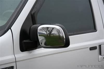 Putco - Ford F250 Superduty Putco Mirror Overlays - 401116