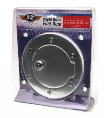 Rampage - Ford F150 Rampage Billet Style Fuel Door - Locking - 85016