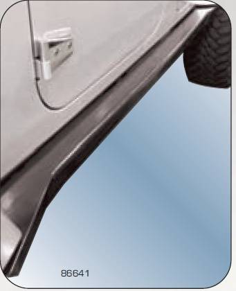 Rampage - Jeep Wrangler Rampage RRB Rocker Guard - 86641