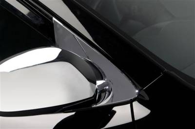 Putco - Kia Optima Putco Mirror Overlays without LED opening - 401733