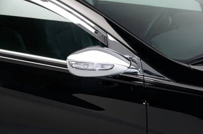Putco - Hyundai Sonata Putco Mirror Overlays with LED opening - 401752