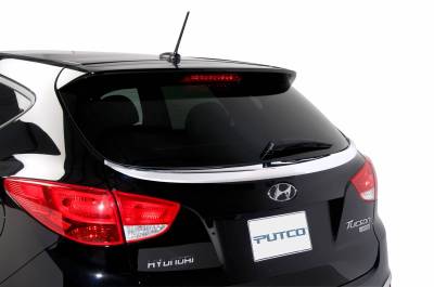 Putco - Hyundai Tucson Putco Chrome Lip Spoiler Cover - 401761