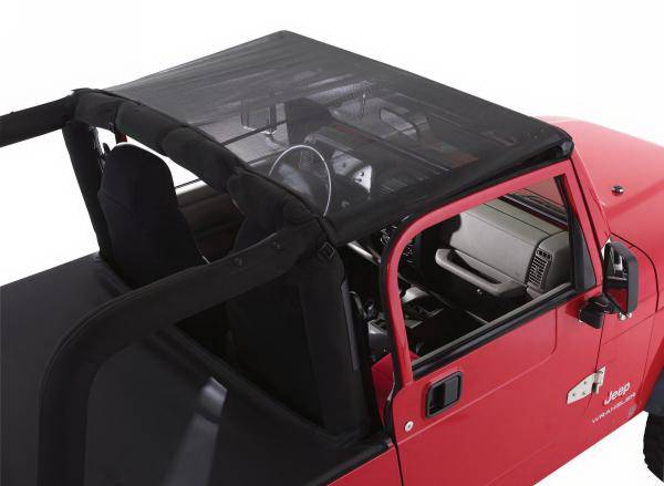Rampage - Jeep Wrangler Rampage Mesh Island Topper with Pocket - 91807