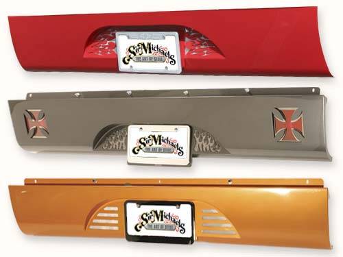 Sir Michaels - Rollpan with Urethane End Caps with Vette Style License Plate - Bolt On - 286910