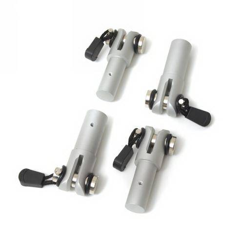 Rampage - Jeep Wrangler Rampage Soft Top Disconnects - Set of 4 - 596001