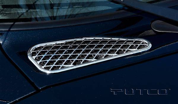 Putco - Toyota FJ Cruiser Putco Chrome Front Hood Vents - 403710