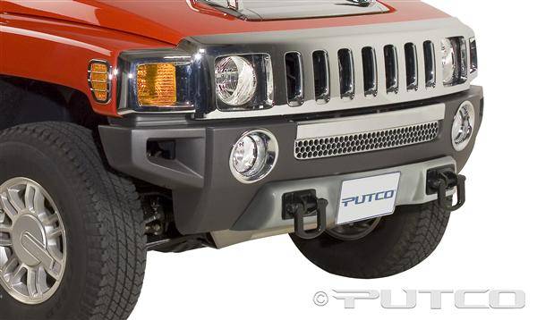 Putco - Hummer H3 Putco Chrome Front Apron Cover - 404316