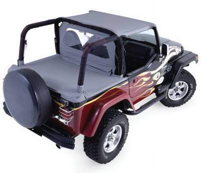 Rampage - Jeep Wrangler Rampage Cab Top - Denim Gray - 993011