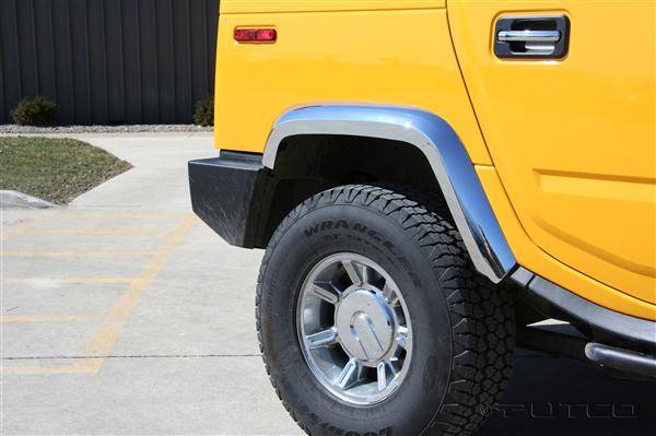 Hummer H2 Putco ABS Fender Trim - Chrome - 497006