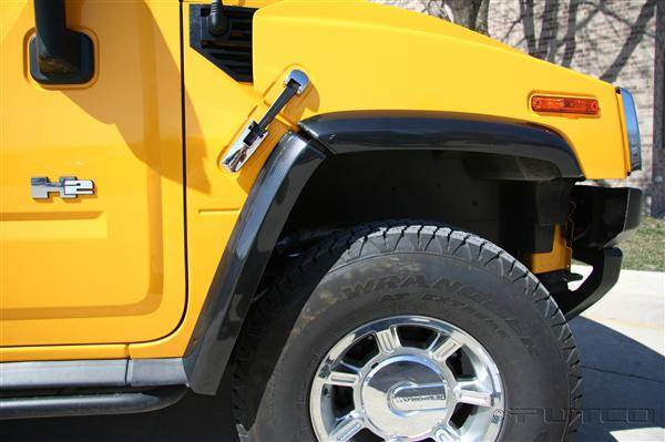 Putco - Hummer H2 Putco ABS Fender Trim - Carbon Fiber - 497007
