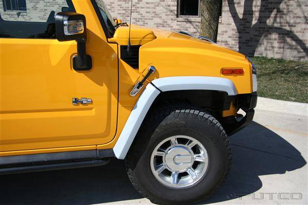 Putco - Hummer H2 Putco ABS Fender Trim - Paint to Match - 497008