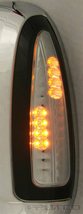 Putco - Ford F250 Superduty Putco LED Mirror Replacements - Smoke - 920306