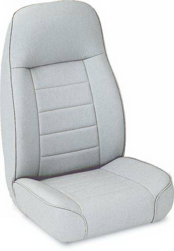 Rampage - Jeep CJ Rampage Standard Front Seat - Grey Denim - 5044911