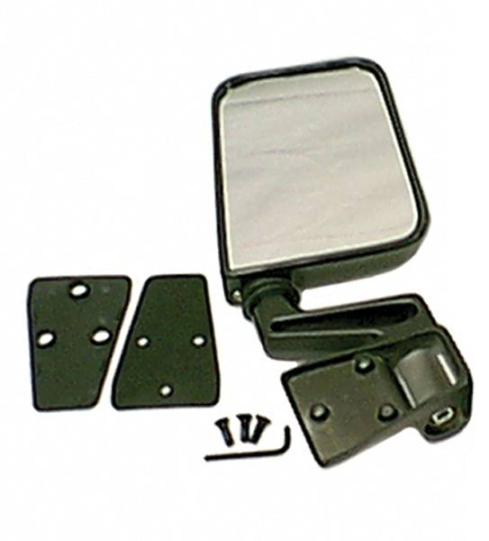 Omix - Rugged Ridge Factory Style Mirror - UV Treated Black Plastic - 11002-05