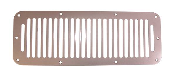 Omix - Rugged Ridge Hood Vent - Stainless Steel - Drilling May Be Required - 11185-06