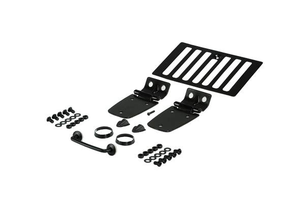 Omix - Rugged Ridge Hood Set - Black - 11201-02