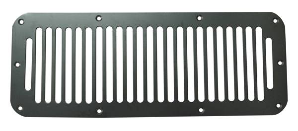 Omix - Rugged Ridge Hood Vent Cover - Black - 11206-01