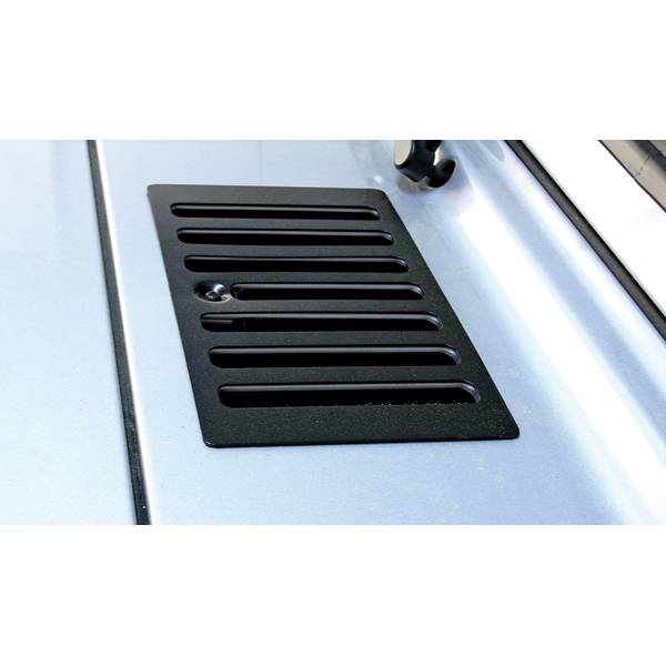 Omix - Rugged Ridge Hood Vent Cover - Black - 11206-06