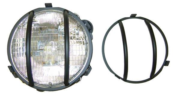 Omix - Rugged Ridge Euro Guard Kit - Headlight Guard - Black - 11230-01