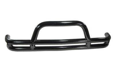 Omix - Outland Front Bumper with Riser - Black - 11560-8