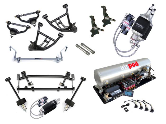 RideTech by Air Ride - Chevrolet Camaro RideTech Level 3 Air Suspension System - 11160399