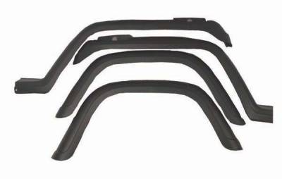 Omix - Omix Fender Flare Kit - 4 Piece - 11602-02