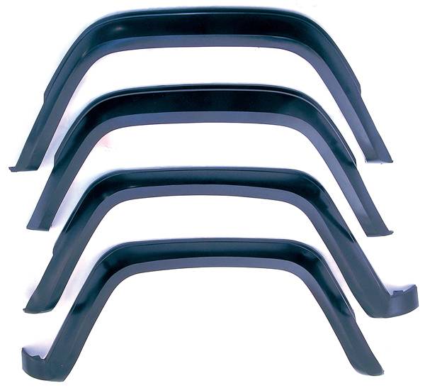 Omix - Omix Fender Flare Kit - 4 Piece - 11605-01