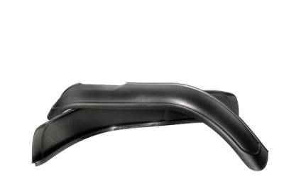 Omix - Omix Fender Flare - 7 inch - 4 Piece with Hardware - 11606-01