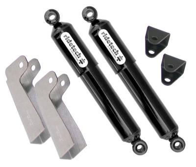 RideTech by Air Ride - Chevrolet Celebrity RideTech Black Series Front Shock Kit - Weld-On - 11220500