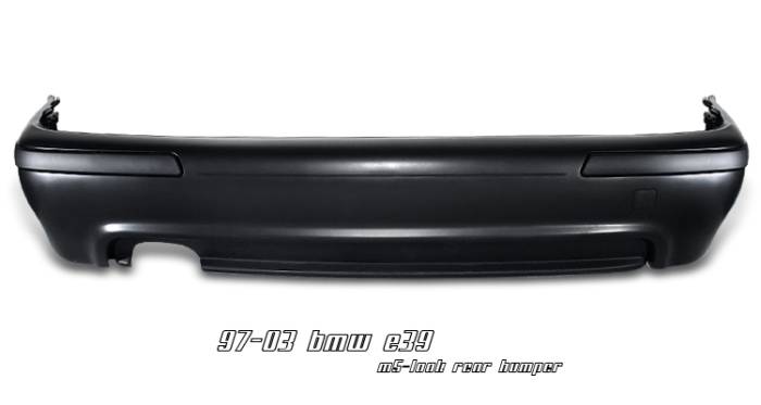 OptionRacing - BMW 5 Series Option Racing Rear Bumper - 29-12107