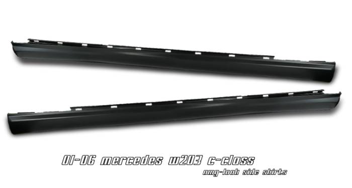 OptionRacing - Mercedes-Benz C Class Option Racing Side Skirts - 29-32111