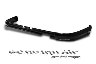 OptionRacing - Acura Integra Option Racing Bumper Lip - Half Bumper Style - 38-10102