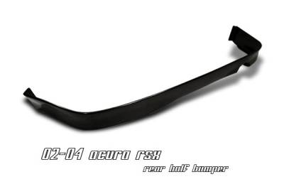 OptionRacing - Acura RSX Option Racing Bumper Lip - Half Bumper Style - 38-10105