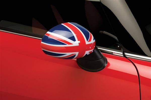 Putco - Mini Cooper Putco Manual Mirror Overlays - Union Jack - 400517M