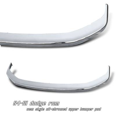 OptionRacing - Dodge Ram Option Racing Upper Bumper Pad - 65-17158