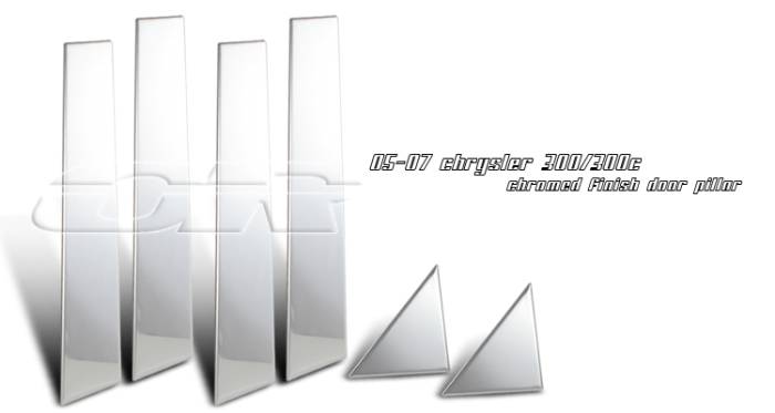 OptionRacing - Chrysler 300 Option Racing Door Pillar - 73-16107