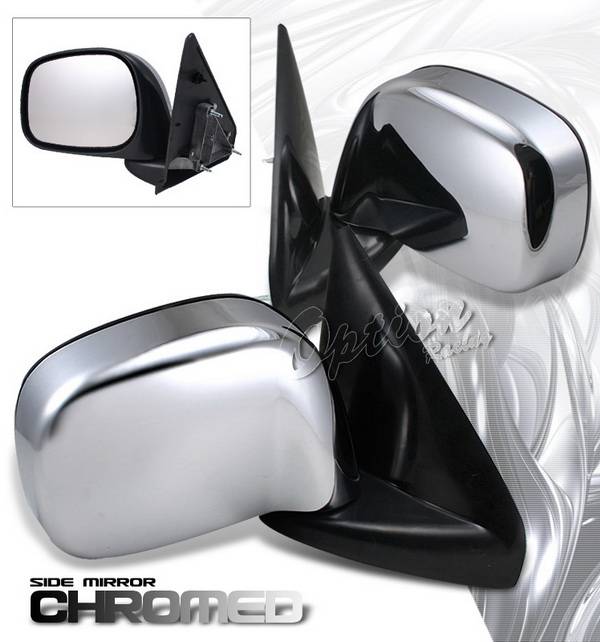 OptionRacing - Dodge Ram Option Racing OEM Style Mirror - Chrome - Pair - Foldable - 78-17101