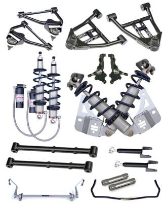 RideTech by Air Ride - GMC Caballero RideTech Level 3 CoilOver System - Triple Adjustable - 11230311