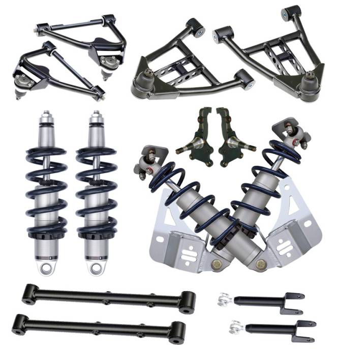 RideTech by Air Ride - Chevrolet Celebrity RideTech Level 1 CoilOver System - Non-Adjustable - 11240109