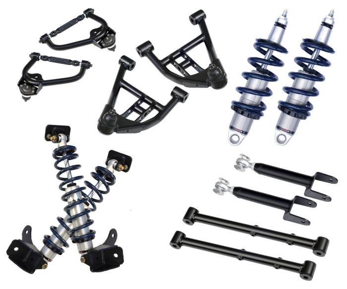 RideTech by Air Ride - Pontiac Grand Prix RideTech Level 1 CoilOver System - Non-Adjustable - 11320109