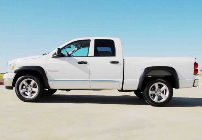 Prestige - Dodge Ram Prestige Complete EX Wide Style Textured Fender Flare Set - EX203T