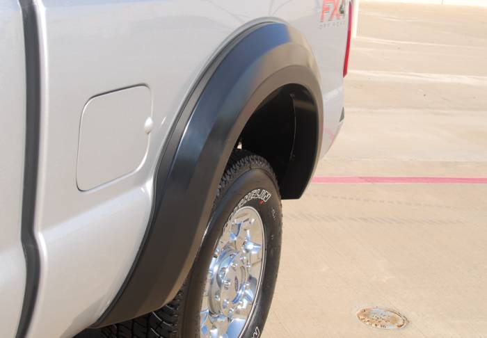Prestige - Ford F350 Prestige Rear Pair EX Wide Style Textured Fender Flare Set - EX314TB