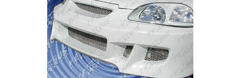 Pure - Honda Civic Pure Racer Style Front Bumper - HT617P