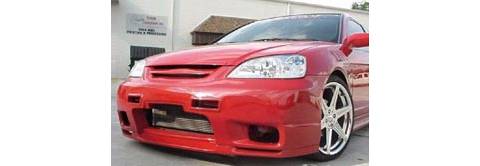 Pure - Honda Civic Pure R33 Style Full Body Kit - P44800
