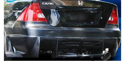 Pure - Honda Civic Pure Octane Style Rear Bumper - P44809