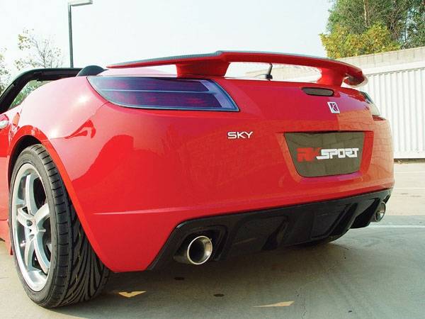 RKSport - Saturn Sky RKSport Fiberglass Dual Rear Filler - 32011005