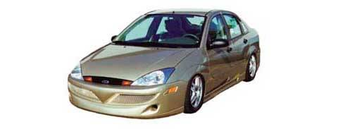 JSP - Ford Focus JSP Rave Body Style Full Body Kit - B1852