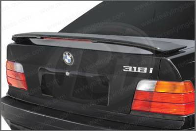 Restyling Ideas - BMW 3 Series Restyling Ideas Factory Style Spoiler with LED - 01-BM3S92FL